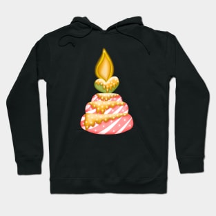 Cute Candle cake Hoodie